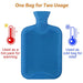 APXB Natural Rubber Hot Water Bottle - Winter Heat Therapy Pain Relief Warmer - Image 11