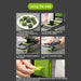 15 in 1 Kitchen Food Vegetable Slicer Salad Fruit Peeler Cutter Dicer Chopper - Image 8