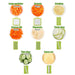 15 in 1 Kitchen Food Vegetable Slicer Salad Fruit Peeler Cutter Dicer Chopper - Image 5