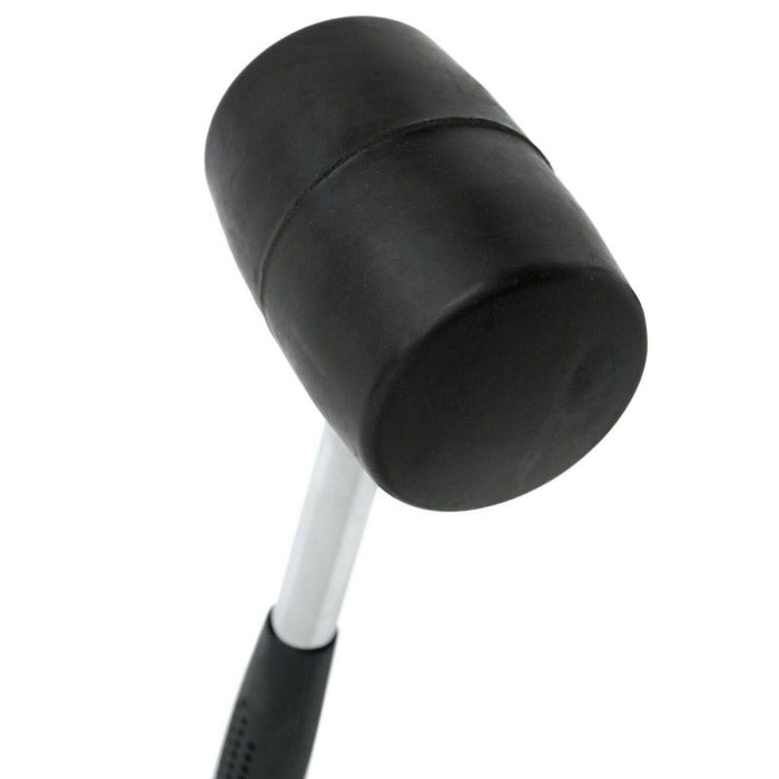 MAXPERKX Rubber Mallet Hammer - Tubular Handle Shaft Grip - Racking Paving DIY Tool - Image 7