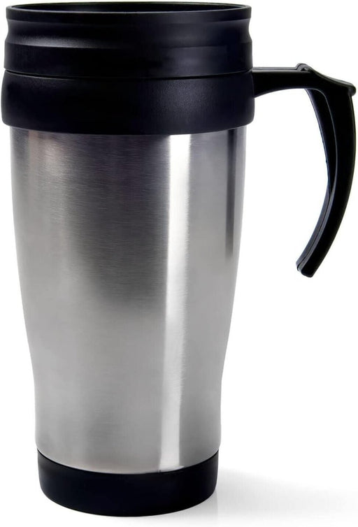 MAXPERKX 400ml Travel Mug Thermos Flask - Insulated Cold/Hot Tea Coffee Drink Thermal Cup - Image 1