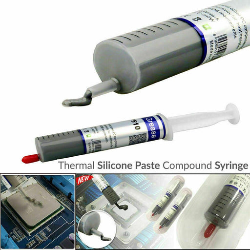 Accurate and easy application using the thermal paste syringe