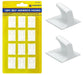 Image showing the convenient use of the adhesive wall hooks on a smooth surface