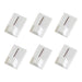 Adhesive hooks for net rods in white color