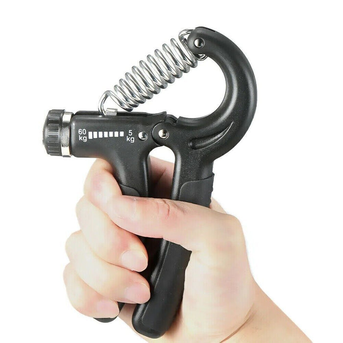 Easily adjustable resistance with the hand gripper exerciser