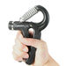 Easily adjustable resistance with the hand gripper exerciser