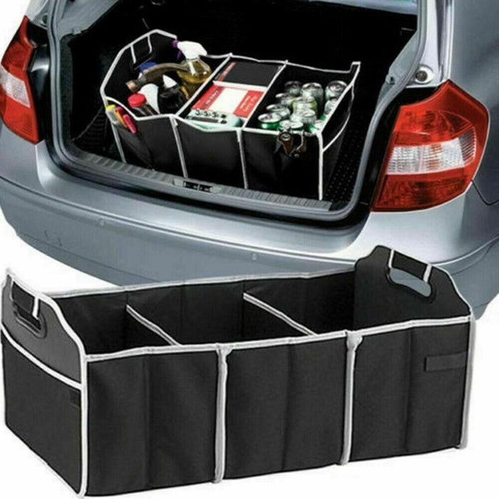 Car Boot Organiser Heavy Duty Collapsible Foldable Trunk