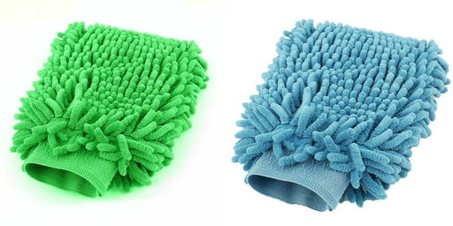 Ultra soft microfibre wash mitt for car cleaning