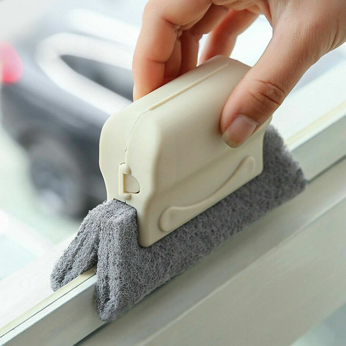 Window Groove Cleaning Brush Magic Clean Corners Brush Slot Cleaner - Multi-Scene Application