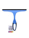 Compact squeegee design with hanging eye and rubber grip handle