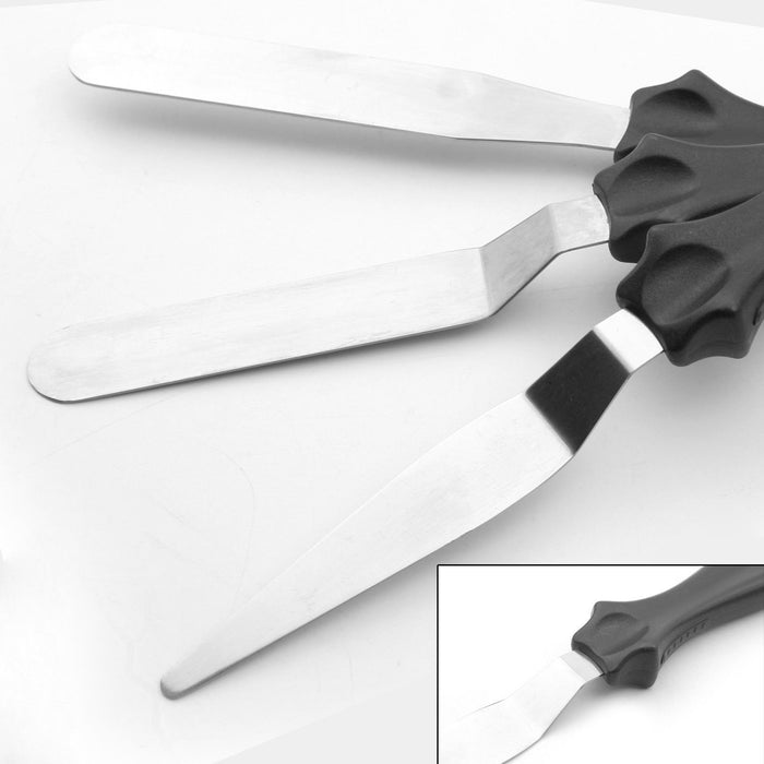 Controlled Grip Spatula Set for Precise Baking