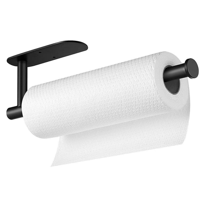 Easy installation paper roll holder with no damage to walls