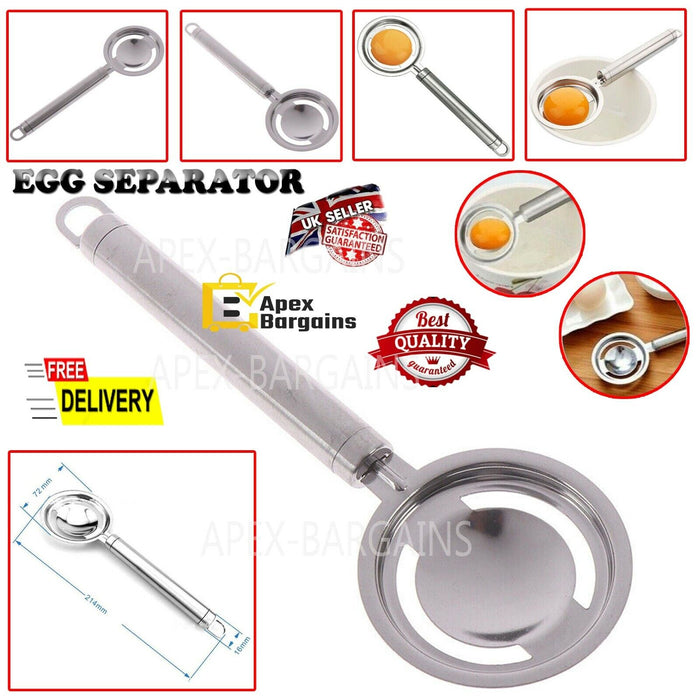  Introduction image of the Egg Yolk Separator, showcasing the product and its features