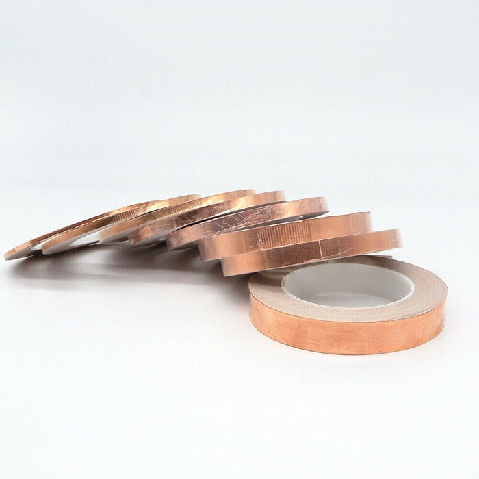 Copper tape used for electromagnetic interference shielding and grounding