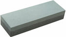  Image displaying the fine and medium grade sides of the whetstone