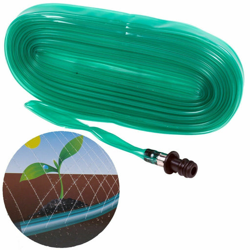 Flexible irrigation hose for garden plants