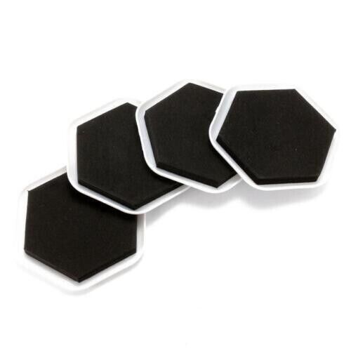 Pack of 4 large furniture sliders for easy furniture moving and protection