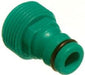 Garden hose connector for easy hose attachment