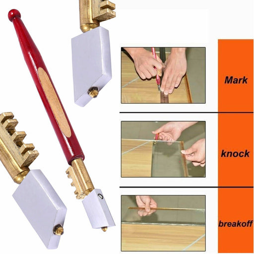 Glass Cutter Tool - Diamond Tipped Cutting