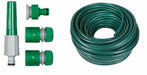 Green garden hose pipe for a natural and vibrant look