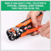 Hardened Steel Blades - Long-Term Performance - Crimping Tool