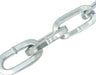 Close-up image showcasing the internal link designed for use with larger padlock shackles