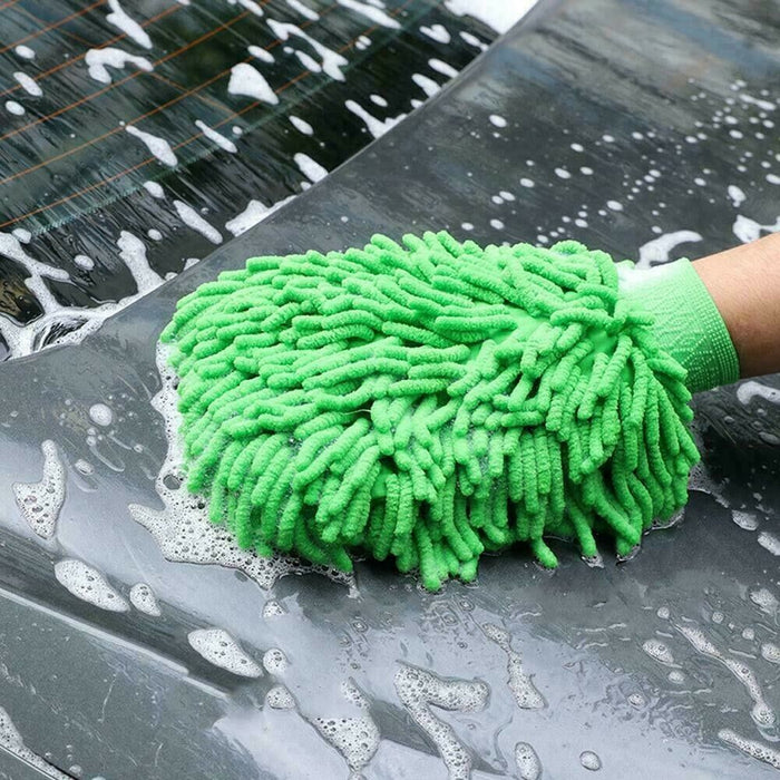 High quality and heavy duty wash glove for effective cleaning