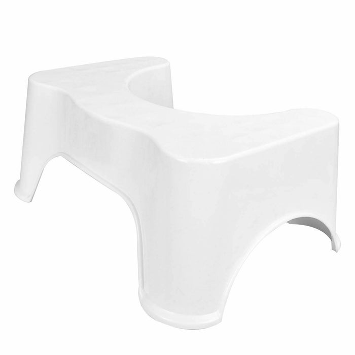 High Quality Plastic Toilet Stool - White Step Stool - Easy to Clean