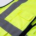 High Viz Waistcoat Safety Jacket - Size X Large