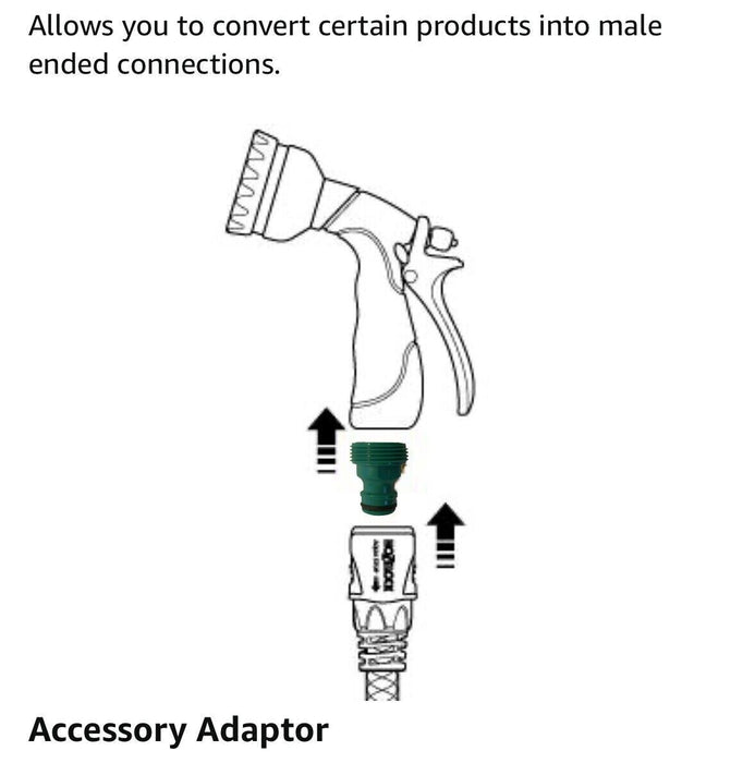 Hose connector compatible with various hose styles