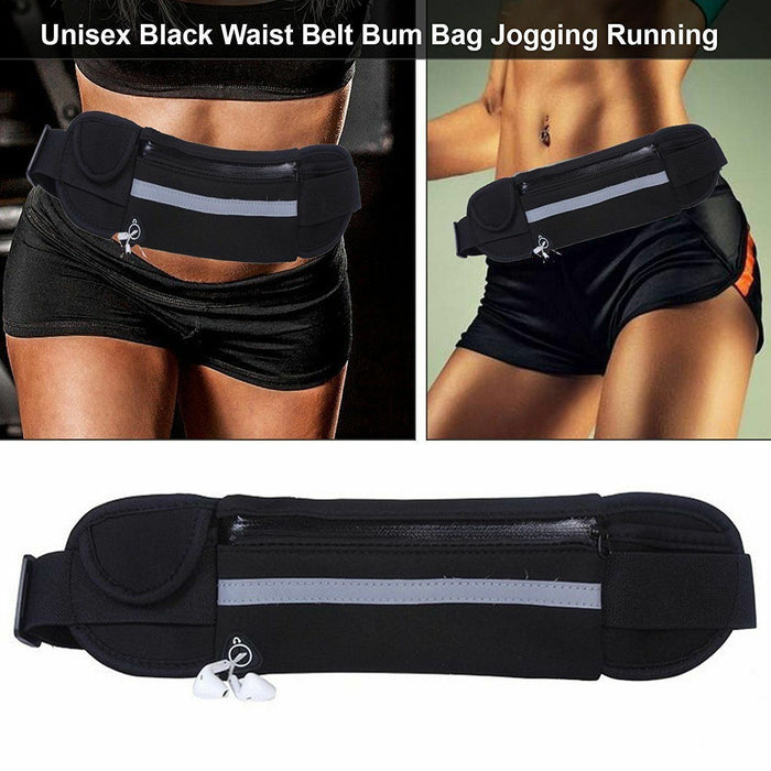 Jogging waist bag for carrying iPhone and essentials