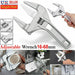  Large spanner wrench for adjustable opening