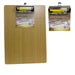 Lightweight wood clipboard suitable for office and school use