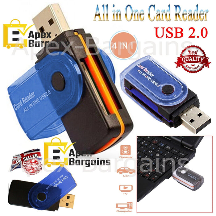 Specification of memory card reader with USB 2.0 interface