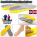  Memory Foam Shoe Insoles - Unisex Comfort and Support