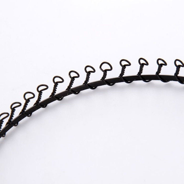 Metal hairband headband designed for both men and women