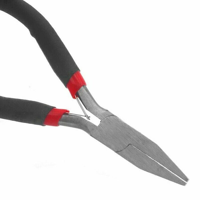 Mini Bent Flat Needle Plier for Various Angles