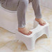  Non-Slip Shower Chair Step Stool - White Colour - Bathroom Toilet Stool