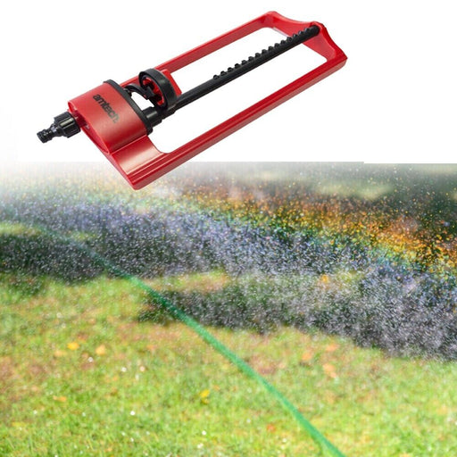 Oscillating Garden 15 Nozzle Jet Lawn Sprinkler Watering Hose Pipe Water Spray Image 2