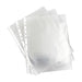 Pack of 50 clear plastic pockets for A4 documents