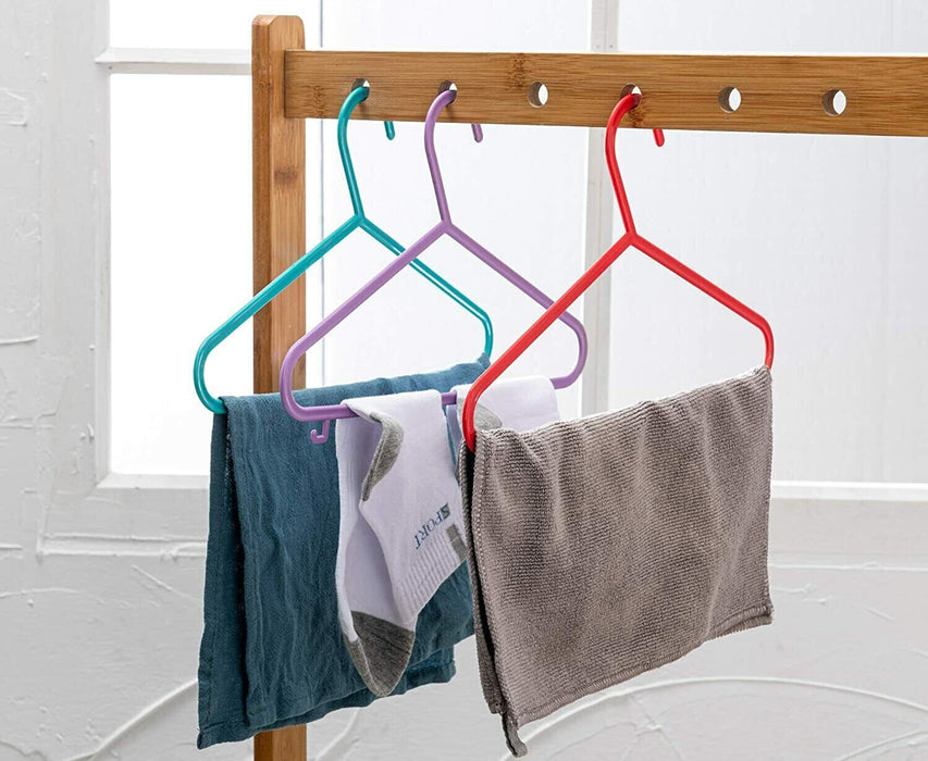 Plastic Clothes Hangers Durable Design - Long-Lasting Use