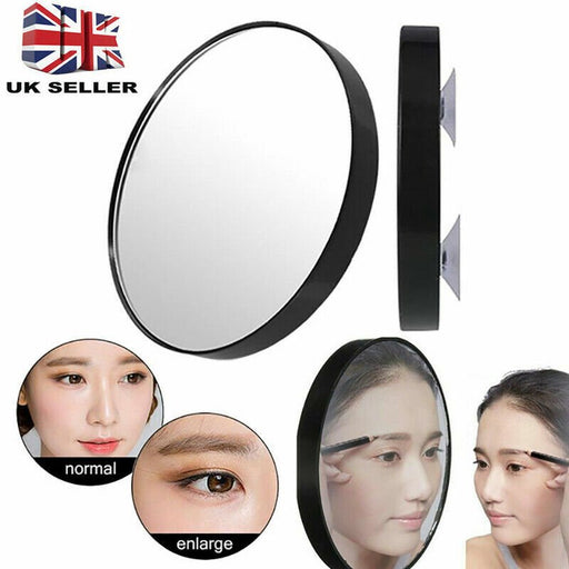 Pocket vanity mirror for makeup application and eyebrow tweezing