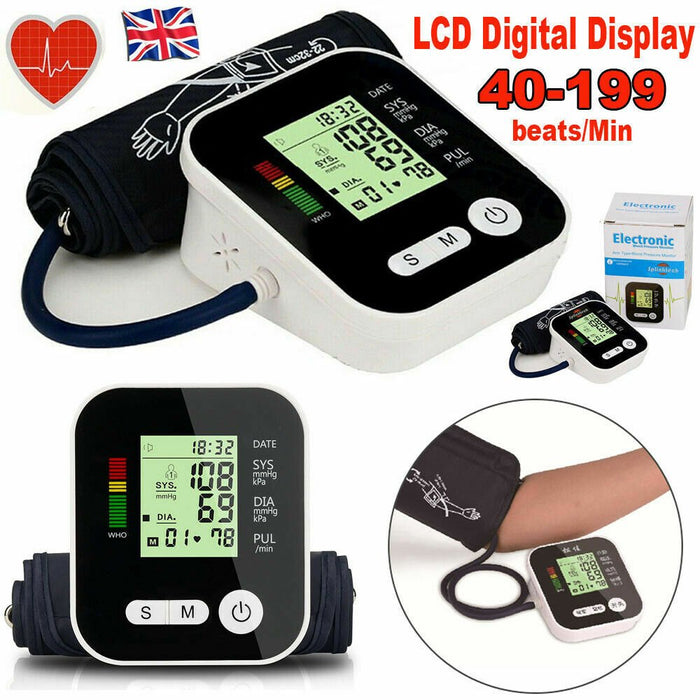  Portable Blood Pressure Monitor - Convenient Health Tracking