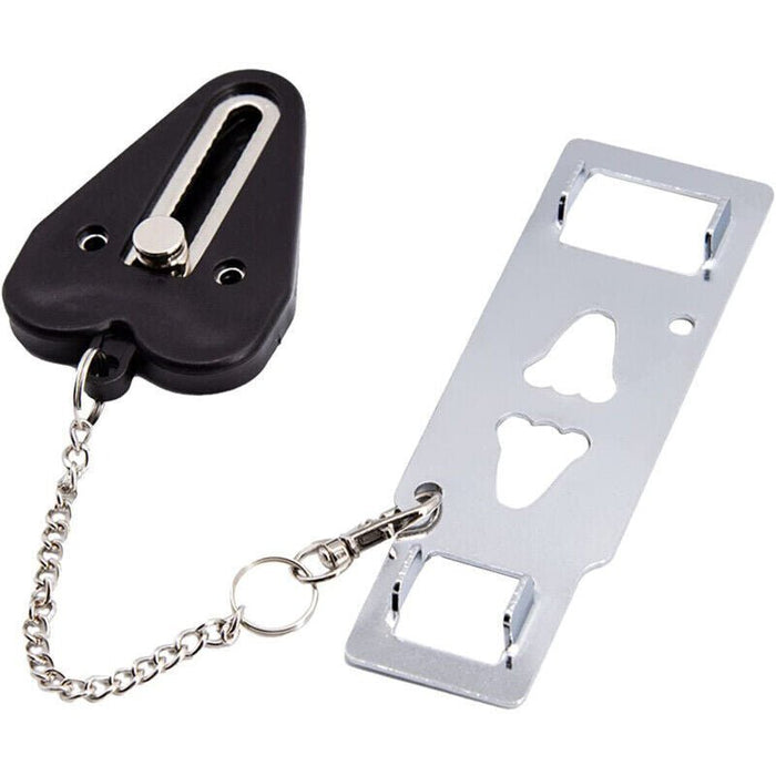 Portable hotel and home door lock