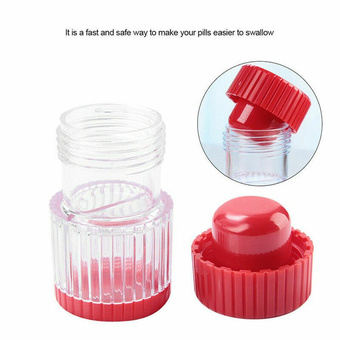 Portable pill crusher suitable for kids and elderly