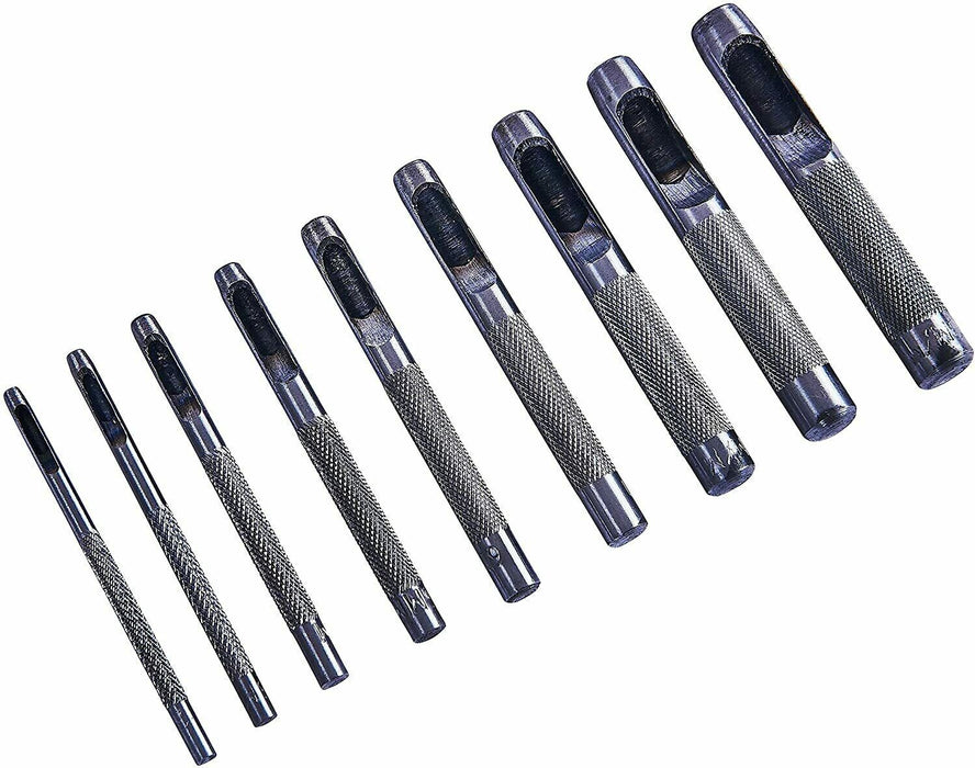 Precision manufactured hollow punches for clean and accurate holes