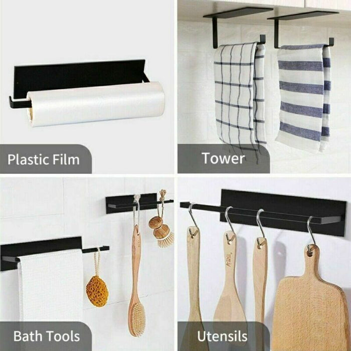 Premium Stainless Steel Material - Durable Towel Holder