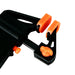 Image showcasing the sturdy pistol grip design of the clamp