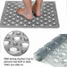 Secure Grip Bath Mat - Prevent Slipping Accidents