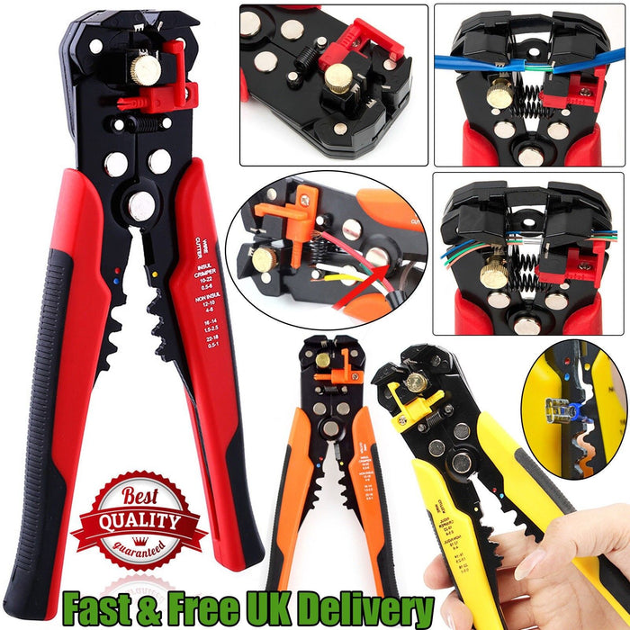  Self-Adjustable Automatic Cable Crimper - Crimping Tool